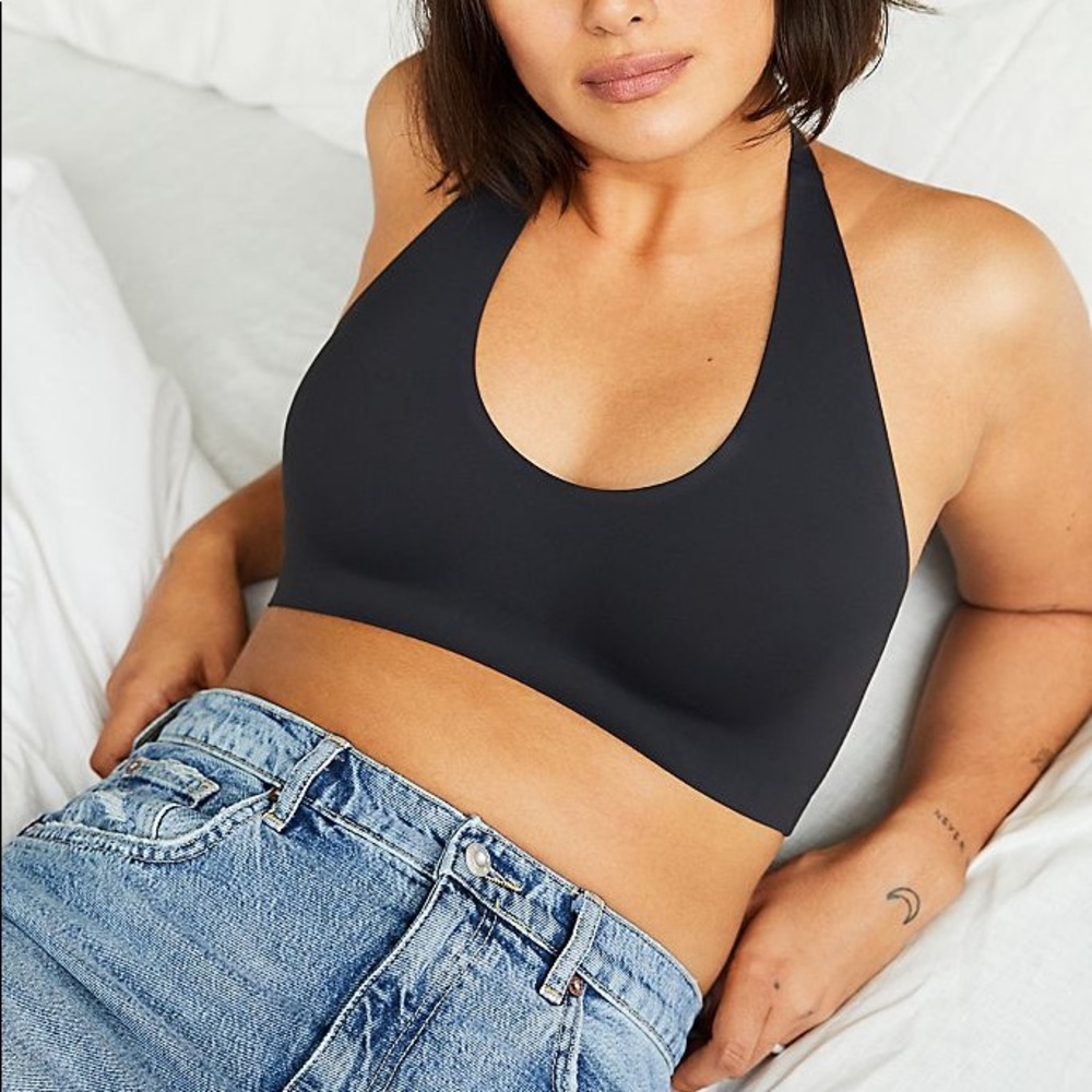Free People Black Neo Bralette